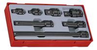 tt9207a Teng Tools 1/2 in Square Socket Adapter Set, 50.0 mm Overall