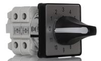265-7674 RS PRO, SP 12 Position 30° Multi Step Cam Switch, 500V ac, 16A, Knob Actuator