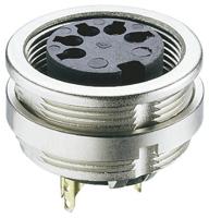 0304-14 Lumberg 14 Pole Din Socket, DIN EN 60529, 5A, 60 V ac IP68, Female, Panel Mount