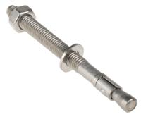 622-1950 RS PRO Stainless Steel Bolt Anchor M8 x 95mm, 8mm Fixing Hole