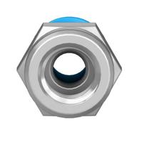 qsf-18-6-b Festo QS Series Straight Threaded Adaptor, G 1/8 Female to Push In 6 mm, Threaded-to-Tube Connection Style, 153023