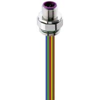 18315 Lumberg Automation Connector, 5 Contacts, Front, M12 Connector, Plug, Male, IP65, IP67, 0976 PMC Series