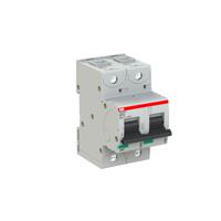 2ccf019599r0001-s802pv-sp16-5-ka ABB S800PV MCB, 2P, 16A Curve B, 800V DC, 5 kA Breaking Capacity