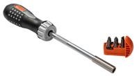 808050 Bahco Screwdriver Bit Set 7 Pieces