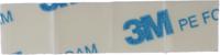666-751 RS PRO Self Adhesive Natural Cable Tie Mount 13 mm x 13mm, 2.5mm Max. Cable Tie Width