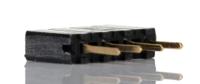 ssa-104-s-g Samtec SSA Series Straight Through Hole Mount PCB Socket, 4-Contact, 1-Row, 2.54mm Pitch, Solder Termination