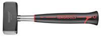 hms1250 Teng Tools Medium Carbon Steel Lump Hammer with Steel Handle, 1.6kg