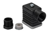 811-8263 RS PRO 2P+E DIN 43650 B, Female Solenoid Valve Connector, 250 V ac Voltage