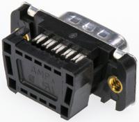 1658608-4 TE Connectivity Amplimite HDF-20 9 Way Cable Mount D-sub Connector Plug, 2.76mm Pitch