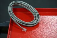 446-664 RS PRO Male RJ12 to Male RJ12 Telephone Extension Cable, Grey Sheath, 3m