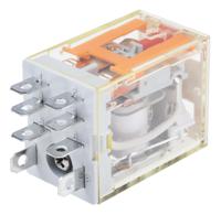 121-7812 RS PRO Plug In Power Relay, 24V ac Coil, 10A Switching Current, DPDT