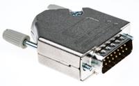 mhdtzk15-db15p-k MH Connectors MHDTZK 15 Way D-sub Connector