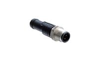 m12a-08bmmm-sl8d01 Amphenol Industrial Industrial Circular Connector, 8 Contacts, Threaded, M12 Connector, Plug, Male, IP68, IP69K, M