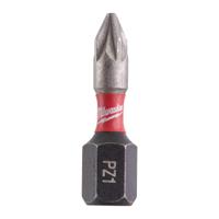 4932472039 Milwaukee Hexagon Screwdriver Bit Set, 25 mm Tip, Hex Drive, 25 mm Overall