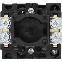 093451-t0-1-102easvb-sw Eaton 2P Pole Flush Mount Isolator Switch - 20A Maximum Current, 5.5kW Power Rating, IP65
