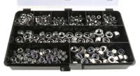 200-9813 RS PRO Stainless Steel Self Locking Nuts Box, 545 Pieces