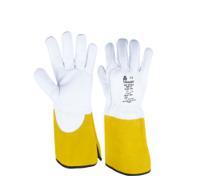 1532-150-pa-a-t8 GUYARD Yellow, White Leather Glove Tear Resistant, Abrasion Resistant, Puncture Resistant