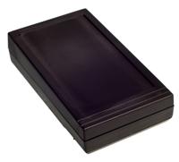 192-0770 RS PRO Black ABS Enclosure, IP53, IK07, 145.2 x 81.5 x 42.2mm