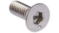 264-6461 RS PRO Stainless Steel Hex Socket Countersunk Screw, ISO 10642, M3 x 8mm