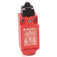 440p-crpb12b Allen Bradley Guardmaster 440P Series Roller Plunger Limit Switch, 2NC/1NO, IP66, SPST, Glass Filled PBT Housing