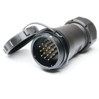 304-519 RS PRO Industrial Circular Connector, 16 Contacts, In-Line, SP29 Connector, Socket, Male, IP68, SP2911C Series