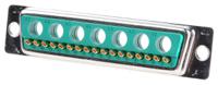 fm24w7p-k120-1731070069 FCT from Molex FM 24 Way Panel Mount D-sub Connector Plug