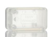 1551aclr Hammond 1551 Series Clear ABS Enclosure, IP54, Flanged, Clear Lid, 35 x 20 x 15.5mm