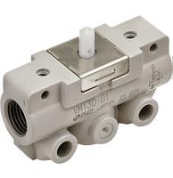 vm131-f01-01sa SMC Roller Lever Pneumatic Relay Pneumatic Manual Control Valve VM100 Series, G 1/8, 1/8, III B