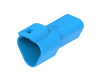 dt04-3p-tn07 TE Connectivity, DT04-3P Automotive Connector Plug Blue Cable 3 Way, Cable Termination DT04-3P-TN07