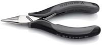 35-22-115-esd Knipex 35 22 Long Nose Pliers, 115 mm Overall, Straight Tip, 22,5mm Jaw, ESD