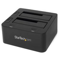 sdock2u33 StarTech.com USB 3.0 Hard Drive Docking Station for 2 Drives SATA Hard Drive 2.5 x 3.5in