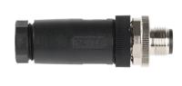 t4111002041-000 TE Connectivity Circular Connector, 4 Contacts, Cable, M12 Connector, Plug, Male, IP67, T411 Series