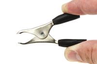 bu-40a-0 Mueller Electric Crocodile Clip, Nickel-Plated Steel Contact, 15A, Black