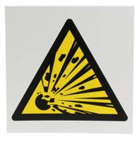 813-4549 RS PRO Hazardous Substances Hazard Warning Sign