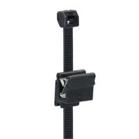 ect-sco13-0200-050-b NEMIQ Cable Tie, Cable Tie With Edge Clip, 200mm x 4.8 mm, Black Polyamide, Pk-100