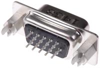 10090928-p154xlf Amphenol ICC 10090928 15 Way Through Hole D-sub Connector Plug, 2.29mm Pitch