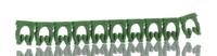 561-05045-wic3-pa66-gn HellermannTyton WIC3 Snap On Cable Markers, Green, Pre-printed "5", 4.3 → 5.3mm Cable, 561-05045 WIC3-PA66-GN