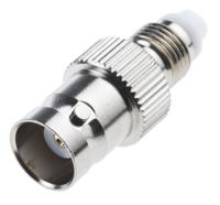 738-5771 RS PRO Straight 50Ω RF Adapter FME Socket to BNC Socket 900MHz