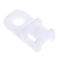 151-31103-ctam1-pa66-wh HellermannTyton Natural Cable Tie Mount 10.2 mm x 20.4mm, 4.6mm Max. Cable Tie Width