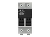 1snf100033r0000 TE Connectivity 30A Fuse Holder for 10 x 38mm Fuse, 2P, 600V