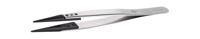 00svrsa1 ideal-tek 130 mm, Stainless Steel, Straight, ESD Tweezers