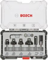 2607017470 Bosch 6 piece Router Bit Set
