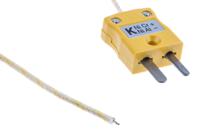 847-9729 RS PRO Type K Exposed Junction Thermocouple 5m Length, 1/0.3mm Diameter → +350°C