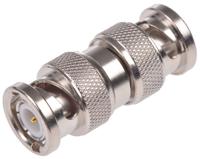 j01004a0806 Telegartner Straight 50Ω RF Adapter BNC Plug to BNC Plug 4GHz