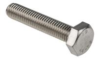 190-406 RS PRO Stainless Steel, Hex Bolt, M10 x 50mm