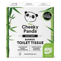 pftoilt48 The Cheeky Panda Ltd 48 rolls of 200 Sheets Toilet Roll, 3 ply