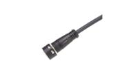 1204000104 Molex Female 4 way M12 to Cordset, 1 m
