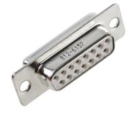 f15s0g2-1727040168 FCT from Molex F 15 Way Panel Mount D-sub Connector Socket