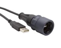 pxp6040aa2m00 Bulgin USB 2.0, Male USB 2.0 to Male USB A, 2m
