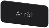 3su1900-0ac16-0gb0 Siemens Labeling plate, Arrêt